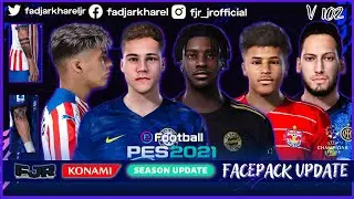 PES 2021 - UPDATE FACE V102 - SIDER VERSION & CPK VERSION BY FJR | PC