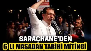 TARİHİ MİTİNG  |  6'lı masa Saraçhane mitingi | Mahşeri kalabalık | CANLI YAYIN