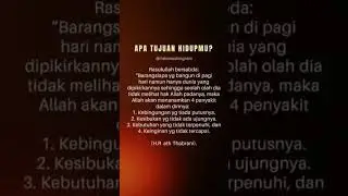 tujuan hidup