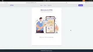 MTM | PhP CRUD Application | HTML, CSS, JS,  MYSQL | University Project