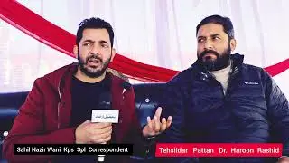 Sahil Nazir wani in an exclusive interview with Tehsildar pattan Regarding 26th January 2025 R Day