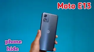 Photo Hide In Moto E13, How To Hide Photo And Video In Moto E13, Moto E13 Mein Video Hide