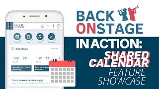 Shared Calendar - Back On Stage Demo