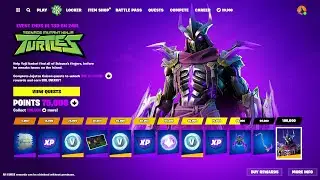 FORTNITE TMNT MINI *BATTLE PASS* LEAKED! (Chapter 5 LIVE)