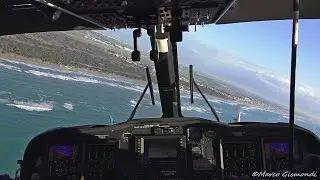 Volo su Leonardo AW139 POLIZIA DI STATO - Flying onboard Italian Police AW139 over Rome FCO Airport