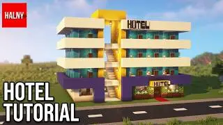 How to build a modern hotel in Minecraft
