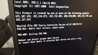solved Reboot and select proper bot device or insert bot media in selected bot device and pres a key