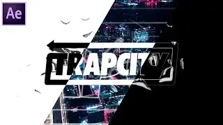 Trap City Style Logo Intro in After Effects | AE Tutorials