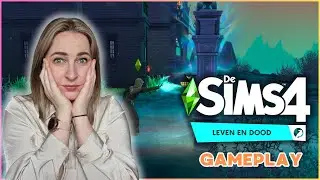 Mila maakt 2 keer promotie als magere Hein!😱 Sims 4 leven en dood | Gameplay