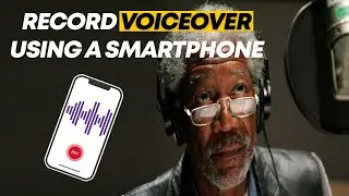 How to RECORD HIGH QUALITY VOICE OVER with a SMARTPHONE | No MIC? No Problem! | Voice Over Tutorial