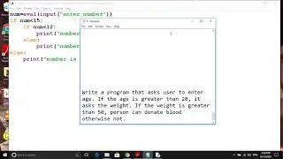 Nested if else in Python