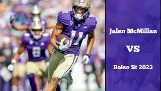 Jalen McMillan vs Boise State 2023