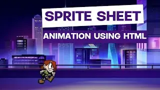 Sprite Sheet Animation | Character Running Animation | CSS Animation Effects | CSS3 Tutorials