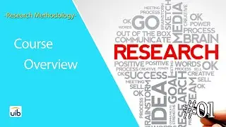 Research Method 01: Course Overview