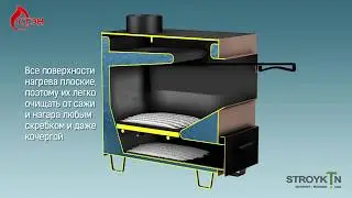 Твердотопливный котел КАРАКАН 8 кВт обзор