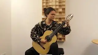 H. Villa-Lobos | Étude No. 4 | Ema Kapor | Classical Guitar