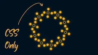 Best rotating animation css only || CSS tutorial
