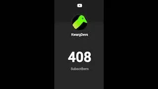 Support a bro ...Thanks a lot.