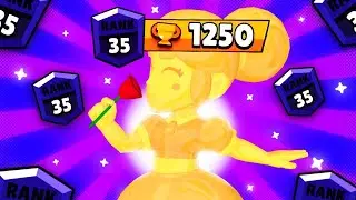 ПАЙПЕР НА 35 РАНГ В СОЛО ШД | 1100+ | BRAWL STARS🔥