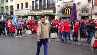 FC Bayern II vs. Löwen II: Bayern-Fans versammeln sich im Tal