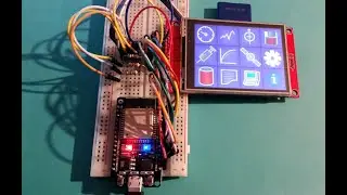 Using ESP32 With LCD ILI9341, TOUCH XPT2046 & SPI SD Card