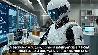 A tecnologia futura, como a inteligência artificial e a robótica, será que vai substituir os homens?