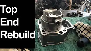 Honda Rancher, Foreman, Rubicon Topend rebuild 2014+ | Smoking