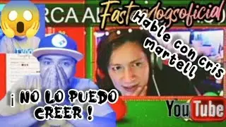 Hablando con cris martell de werevertumorro !