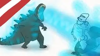 GODZILLA vs MONO - Parte 1 Animación de Predicción (Fandub Peruano)