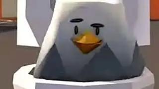 спал в 🤢 туалете в chicken gun 😱