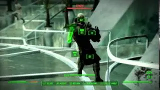 Fallout 4 Elder Maxson Body Slammed By A Synth.