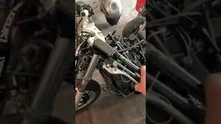 Установка гидросцепления на gsf bandit . Gsx