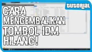 Cara Mengembalikan Tombol Download IDM yang Hilang!