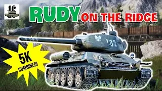 T-34-85 Rudy | Ace Tanker | Playing the ridge on Prok | World of Tanks Console
