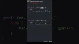 What Is Min-Width and Max-With in Media Query 