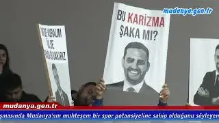Gençlik ve Spor Bakanı Osman Aşkın BAK Mudanya'ya Spor Kompleksi Müjdesi