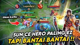 SUN CE HERO EZ TAPI BARBAR BANTAI BANTAI LAWAN 🔥| HONOR OF KINGS (HOK) INDONESIA