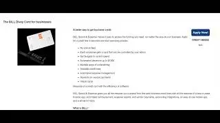 "Unlock Business Credit Effortlessly with the BILL Divvy Card"