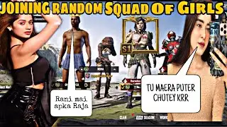 JOINING RANDOM SQUAD OF GIRLS 🙅🏻‍♀️ LIKE A BOT || “rani mai apka raja hu “  VERY FUNNY VIDEO