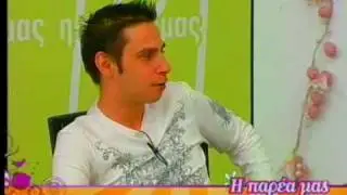D GALANIS INTERVIEW T V DIKTIO WITH HOSTESS CHRISTINA GIRBA