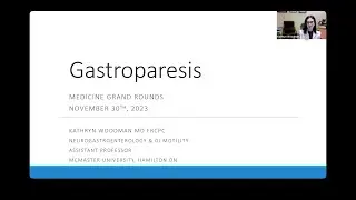 Gastroparesis and Learning - Grand Rounds HHS