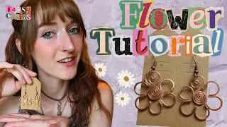 WIRE FLOWER TUTORIAL | Free Wire Wrapping Tutorial