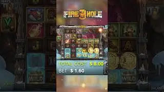 Crazy non bonus buy max win on Fire in the Hole 3!