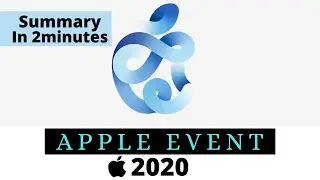 Apple Launch Event | Top 5 New Products Launched | September [2020]