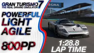 Gran Turismo 7 - Legendary Mercedes C9 800pp Tune Sardegna (GT7 Update 1.33 Best Car Money Grind)