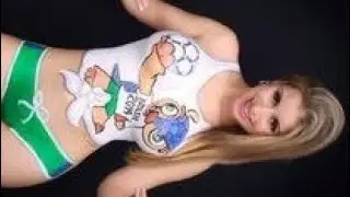 BEAUTIFUL GIRLS WITH BODY PAINT #1ONLY BODY PAINT #2