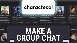 How To Make A Group Chat On Character AI Website (2026)