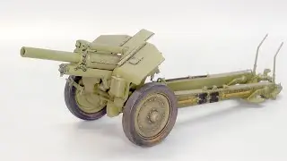 Сборка и окраска Гаубицы М - 30. Звезда 3510. Масштаб 