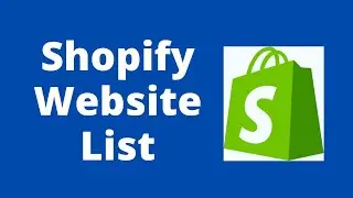 Shopify Website List | Shopify Stores List - Shopify Sites List