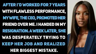 After I’d Worked For 7 Years With Flawless Performance, My Wife, The CEO, Promoted Her Friend…